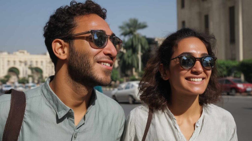 July outfit in Cairo