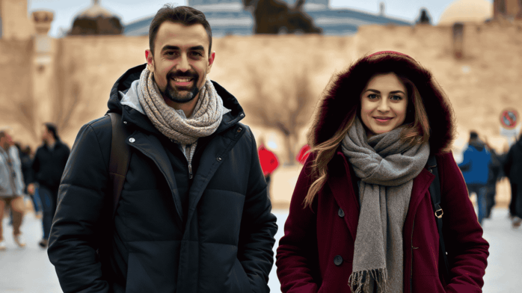 Jerusalem Winter Outfit Guide for man and woman